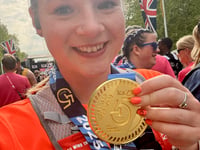 Marathon novice raises £2,000 for Newton Abbot charity