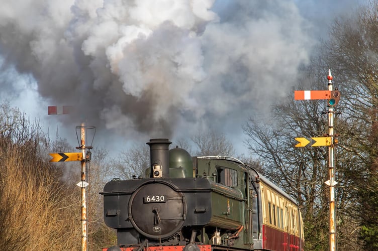 South Devon Railway's locomotive 6430 will be at the Devon County Show