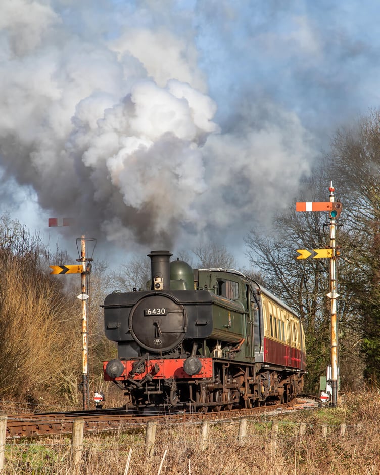 South Devon Railway's locomotive 6430 will be at the Devon County Show