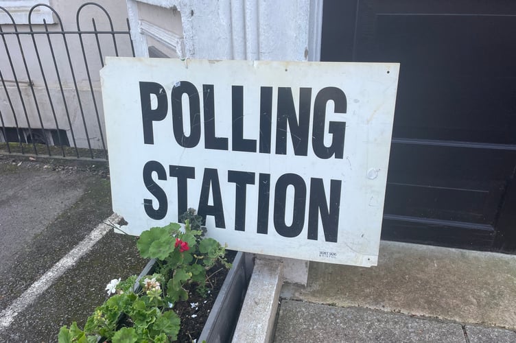 Polling Station Teignmouth Bitton House May 2025