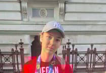 Teen’s marathon raises over £3,500 for heart charity