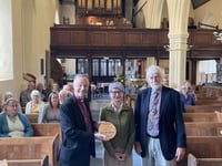 Church wins gold award for green efforts