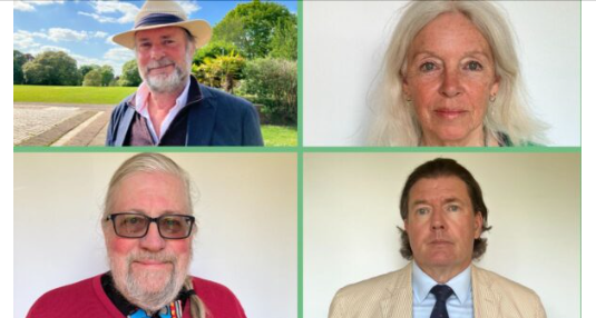 (Clockwise from top left) Councillor Brazil, Councillor Hodgson, Councillor Leadbetter, Councillor Fife Cook.
