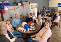 Exminster's VE Day Celebration at Westbank