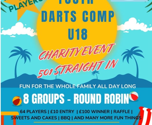 Darts academy driving a charity event