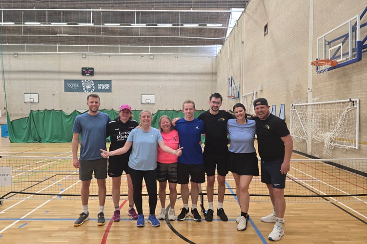 SDTC's gold and silver medal winning pickleball teams