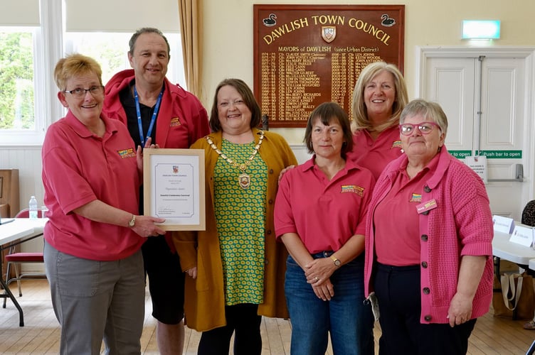 Dawlish Celebrates Carnival Committee. photo BOB SIMPSON