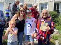 Teignmouth’s family connection to VE Day Auster flyover