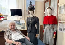 Retired Army Nurse Gives to Dawlish Museum