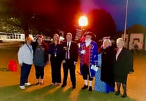 Dawlish Marks VE Day with Beacon Ceremony