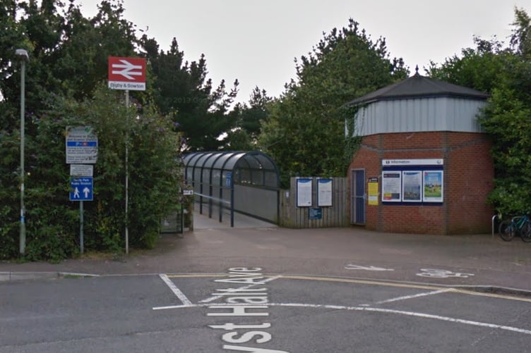 Both incidents occurred in the area of Digby and Sowton Train Station, police say