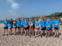 HTR troupe tackle Jurassic Coast 10k