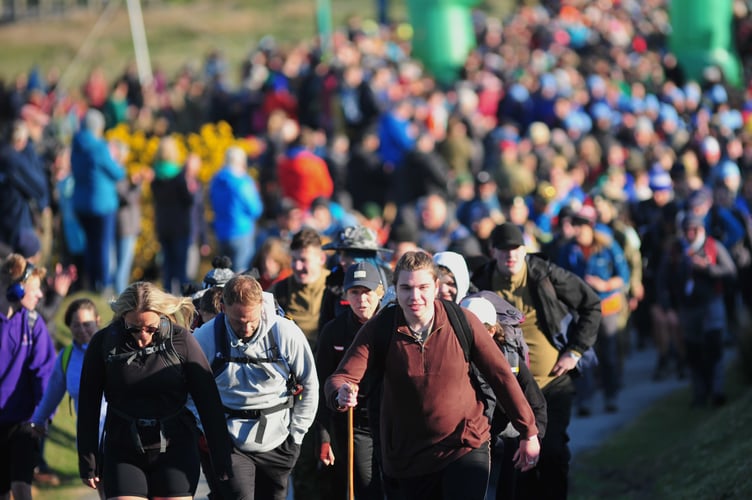 Ten Tors 2025. Start of the Jubilee Challenge