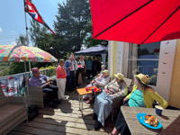 Croft care home residents celebrate VE Day 