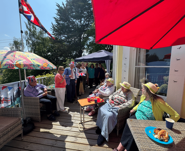 Croft care home residents celebrate VE Day 
