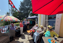 Croft care home residents celebrate VE Day