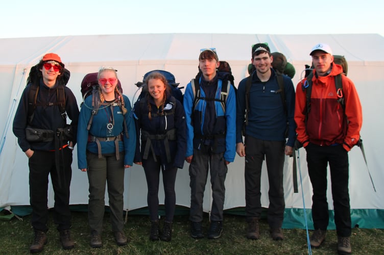 Ten Tors Teignbridge Explorers 55 Mile team