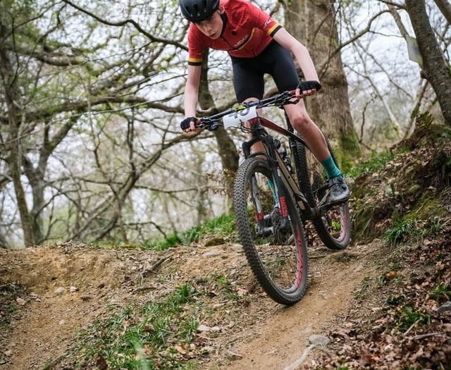 MDCC James competing in cross country series