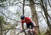Mid Devon Cycling Club's James competing in cross country series