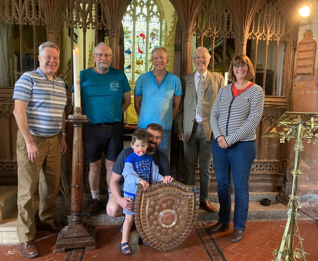 Bell ringers win coveted shield 