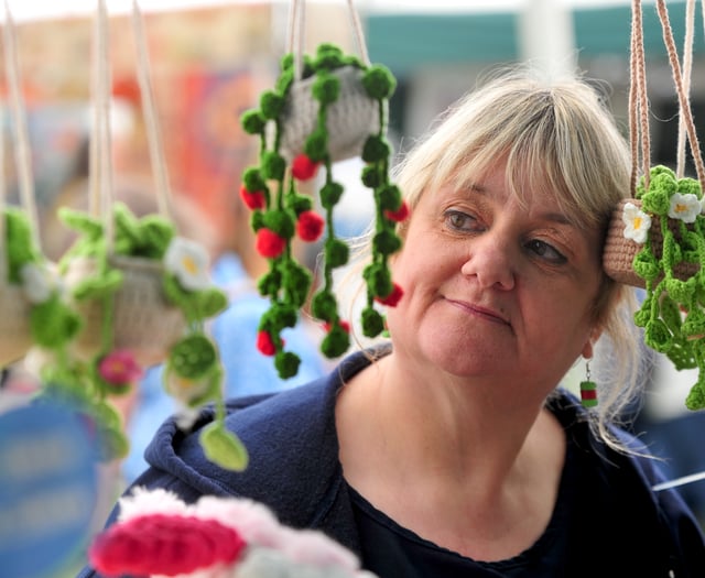Teignmouth crafter hooked on Devon County Show