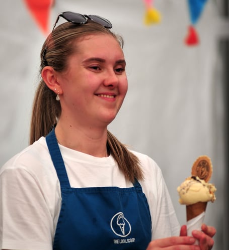 Devon County Show. Lauren Kalynuk from The Local Scoop