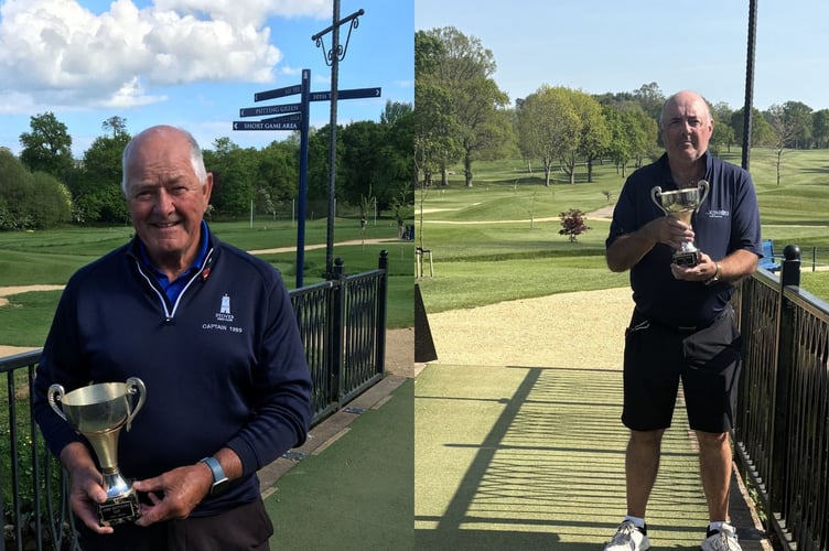 Stover trophy winners Richard Pascoe and Ray Utting