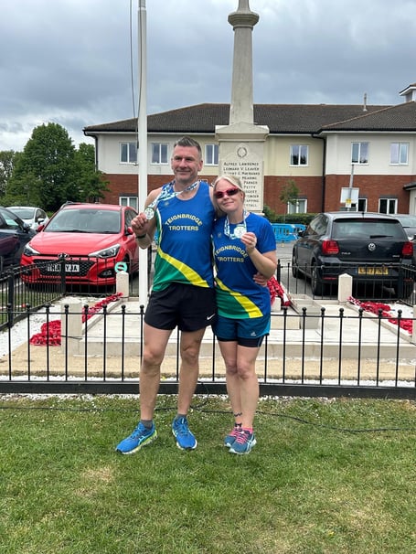 Carl & Lisa Bennett in Shinfield