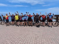 South Devon cyclists meet Mallorca mountains