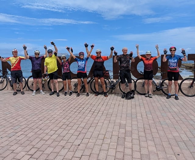 South Devon cyclists meet Mallorca mountains