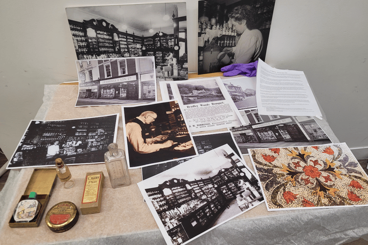 Some of the museum items 