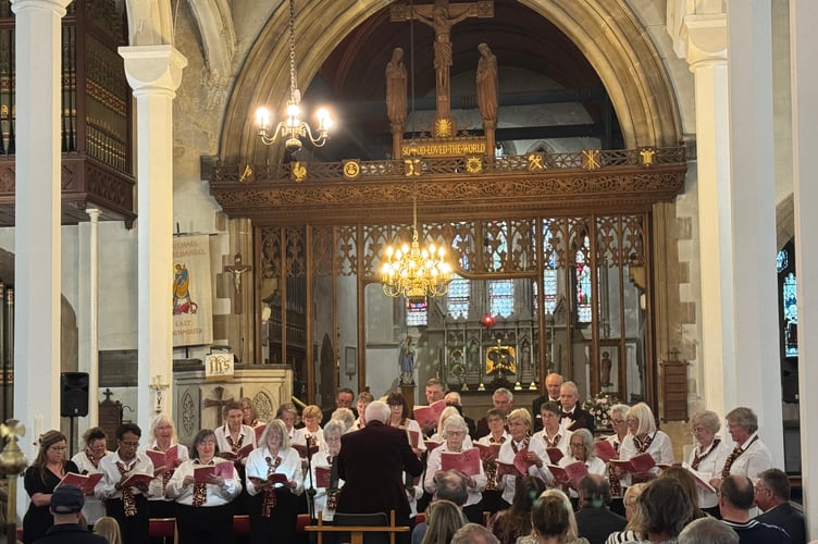 Teign Choral Society spring concert at St Michael's Church Teignmouth