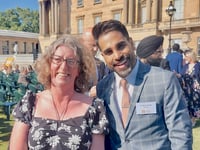 Teignmouth teacher honoured at Palace