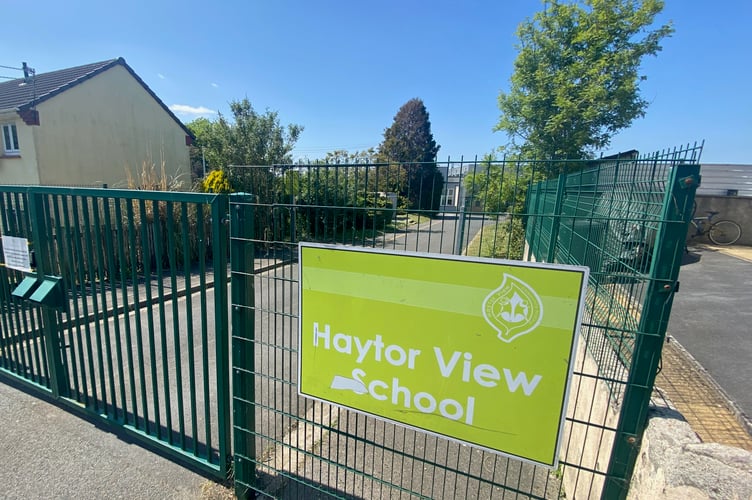 Haytor View School in Newton Abbot
