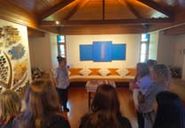 Inspiring hospice visit for South Devon UTC students