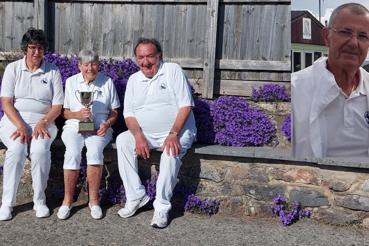Ken Day memorial at Ipplepen Bowling Club