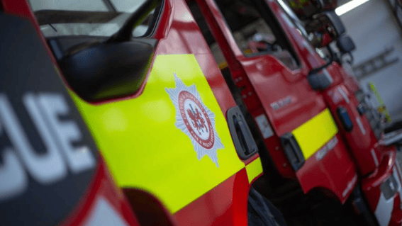Late-night fire destroys garden shed