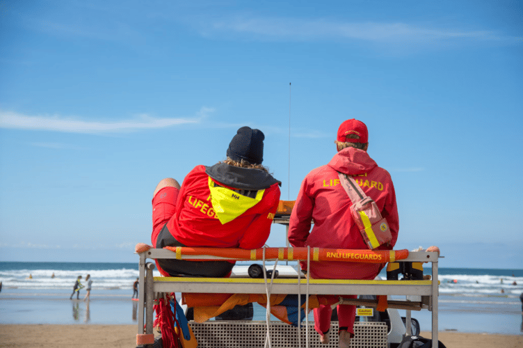 Lifeguard stock image
