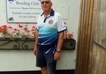 Paul Osborn amongst the successful Newton Abbot bowlers