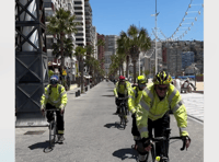 Fire crew completes 1,200 mile charity bike ride to Spain 