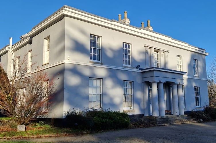 Parke House Bovey Tracy headquarters of Dartmoor National Park Authority.