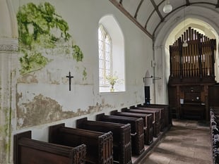 Restoration day for village church