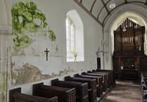 Restoration day for village church