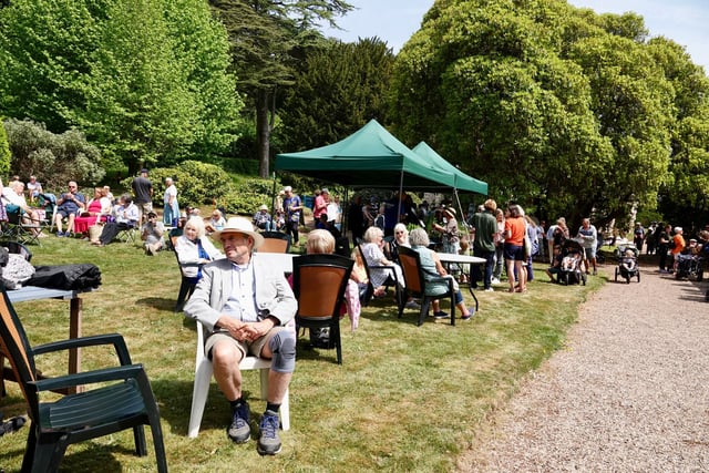 Record turnout at Luscombe Castle charity day