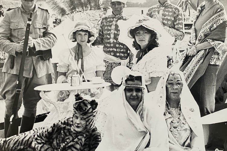 Moretonhampstead Carnival from August 1987
