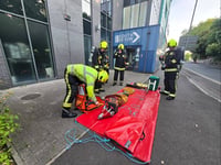 College in Newton Abbot plays host to town's fire crew for training 