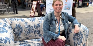 Teignbridge sofa celebrates volunteering