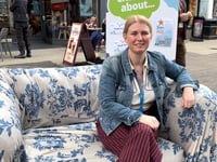 Teignbridge sofa celebrates volunteering