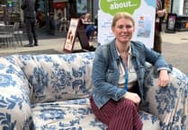 Teignbridge sofa celebrates volunteering