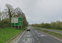 No injuries after crash blocks Newton Abbot-bound lanes of A380